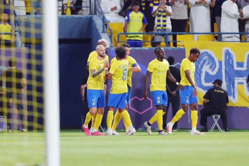 النصر ينتصر ب 4 على  شباب الأهلي الإماراتي في الملحق الآسيوي