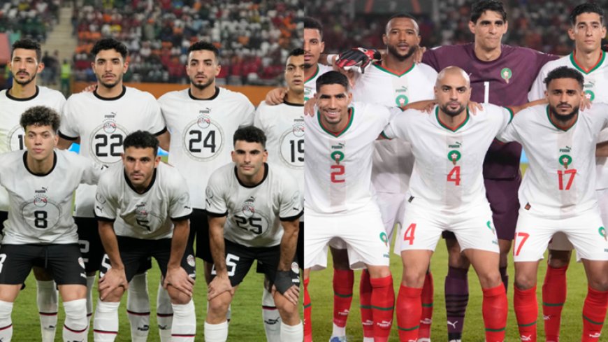 مصر والمغرب في الطريق إلى نهائي حلم كأس إفريقيا